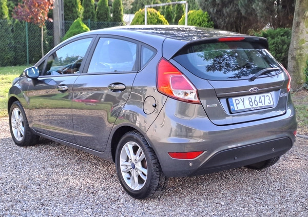 Ford Fiesta cena 27900 przebieg: 129488, rok produkcji 2015 z Poznań małe 211